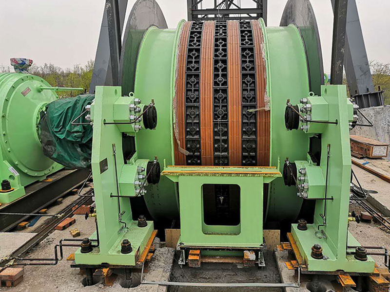 The main shaft device of multi-rope friction hoist - Hebi Shuangmin ...