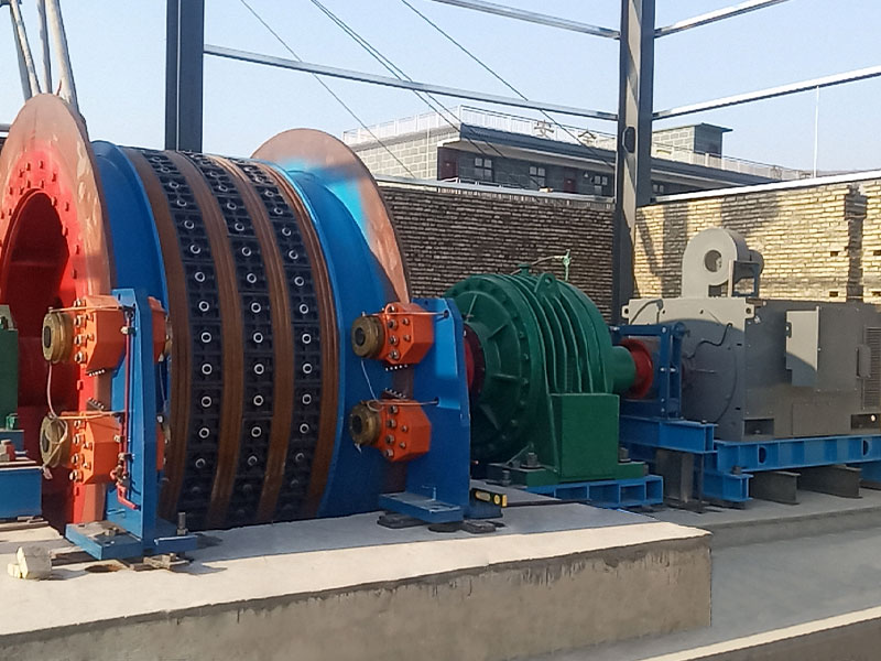 The main shaft device of multi-rope friction hoist - Hebi Shuangmin ...